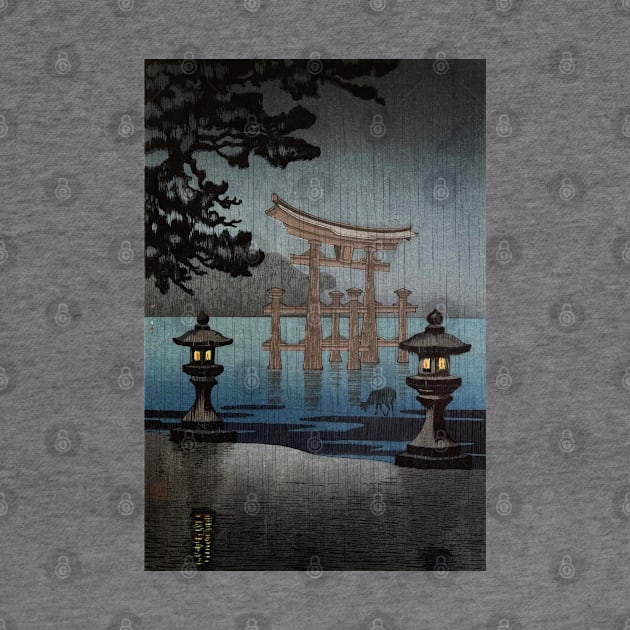 Rainy Miyajima by Tsuchiya Koitsu by Takeda_Art